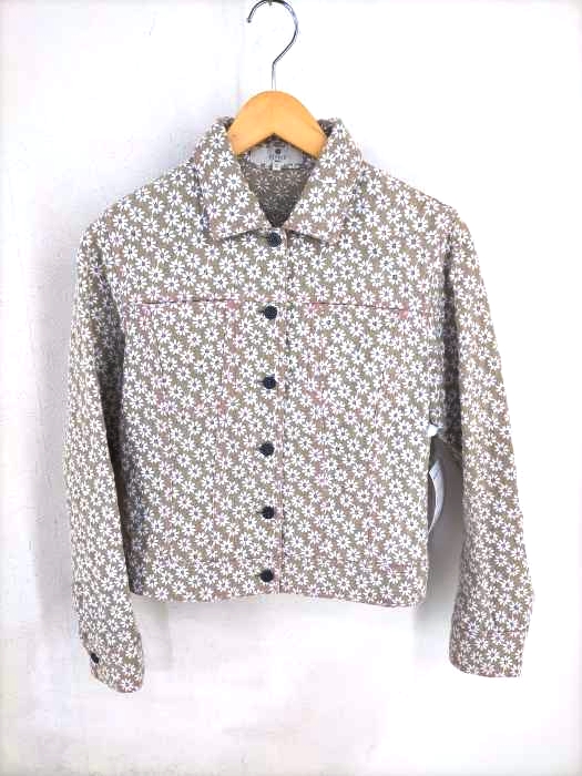 FERAUD PARIS(フェローパリ) 花柄レーストラッカージャケット レディース JPN：40