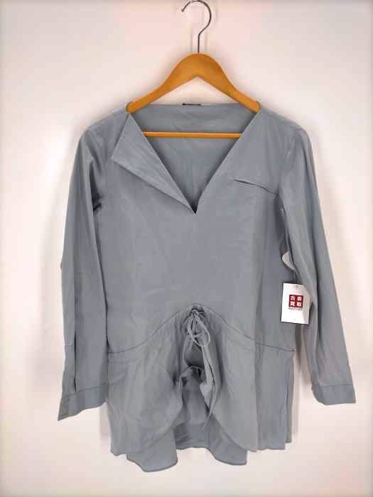 JIL SANDER NAVY(ジルサンダーネイビー) リボンデザインスキッパーブラウス レディース JPN：34