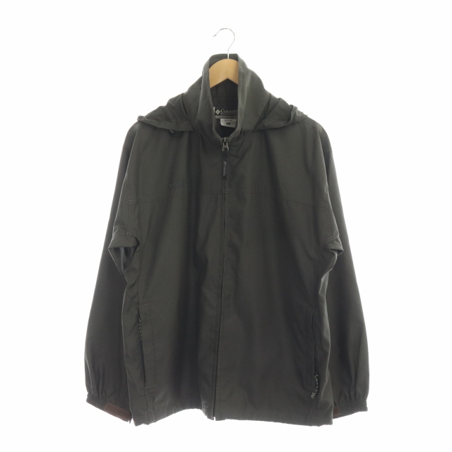 Columbia(コロンビア) ヘイゼン ジャケット ジップアップ フード付き M グレー PM3794 /HK メンズ  M