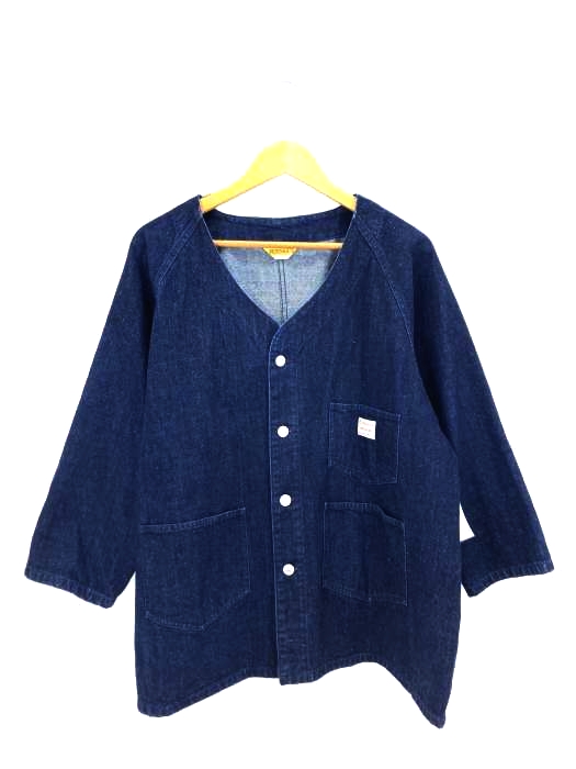 USED古着(ユーズドフルギ) PENNEY'S ノーカラー デニムジャケット レディース 表記無