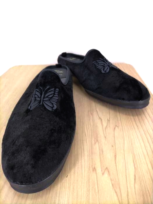Needles(ニードルス) 22SS Papillon Enb Velvet Mule メンズ  10