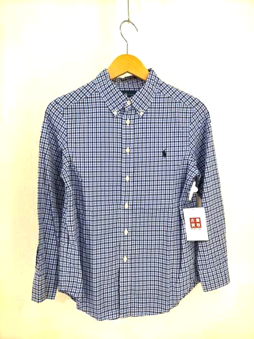 RALPH LAUREN(ラルフローレン) チェック柄ボタンダウンシャツ レディース  150