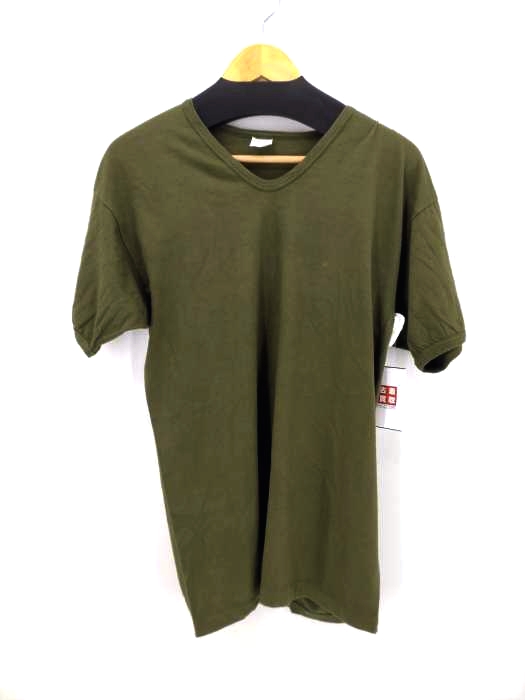 USED古着(ユーズドフルギ) MARINA MILITARE VネックTシャツ メンズ import：XL