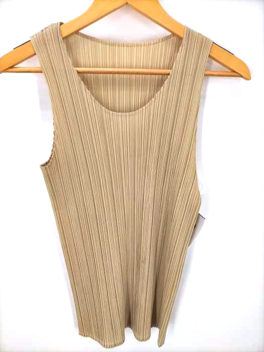 PLEATS PLEASE ISSEY MIYAKE(プリーツプリーズイッセイミヤケ) プリーツノースリーブ レディース JPN：M
