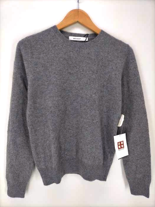 moussy(マウジー) COMFORT CREW NECK KNIT TOP レディース  FREE