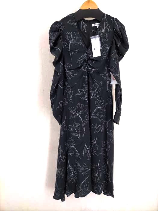 moussy(マウジー) PUFF SHOULDER FLORAL DRESS レディース  1