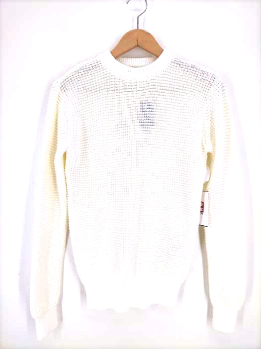 AZUL by moussy(アズールバイマウジー) WAFFLE STITCH CN KNIT メンズ S