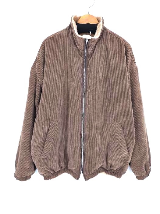 WEGO(ウィゴー) リバーシブルコーデュロイボアブルゾン メンズ JPN：M
