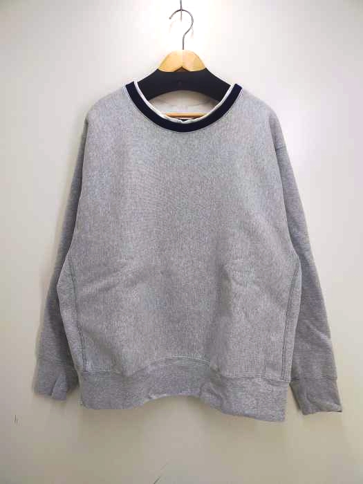 キャンバー CAMBER 別注 CROSS KNIT DOUBLE NECK スウェット メンズ  XXL