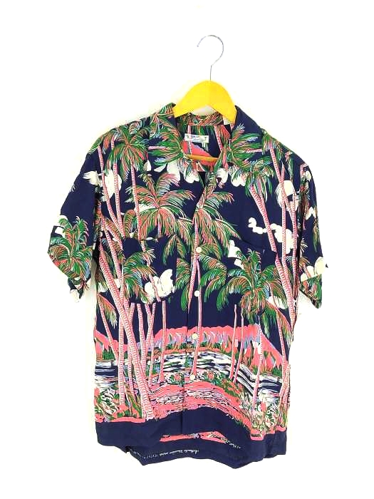 サンサーフ SUN SURF レーヨン アロハシャツ メンズ 表記無