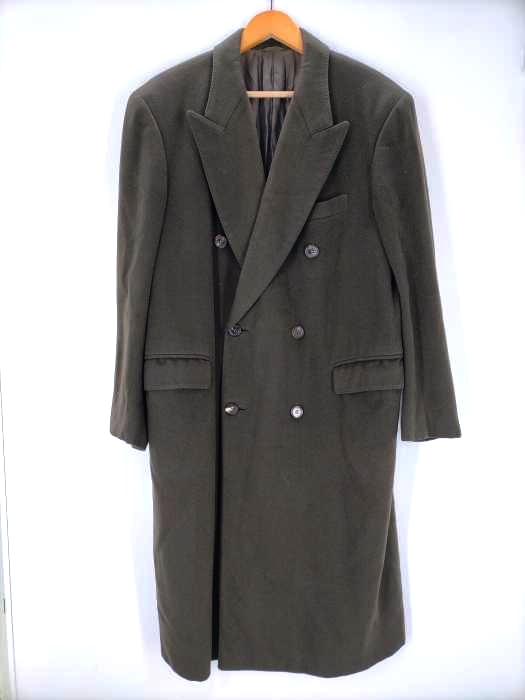 ダーバン D’URBAN カシミア ダブルチェスターコート メンズ 表記無