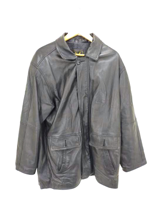 ユーズドフルギ USED古着 {{A＆M}} 羊革 レザーコート メンズ JPN：L