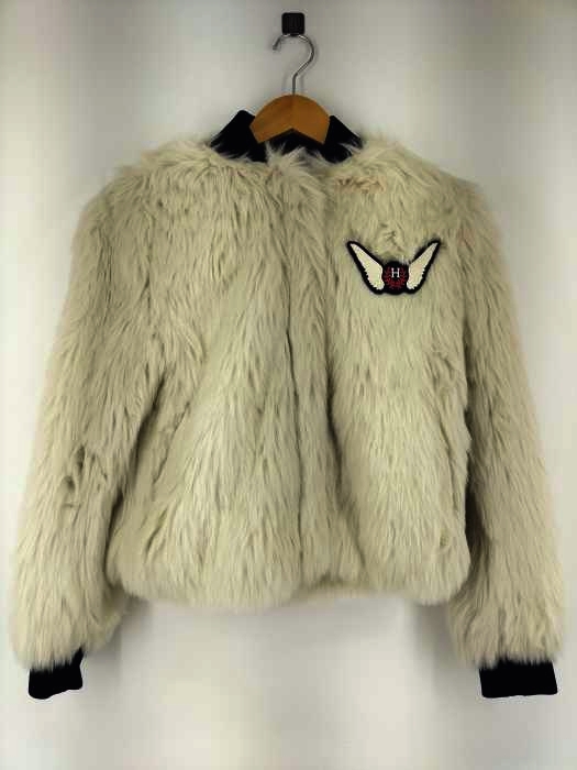 トミーヒルフィガー TOMMY HILFIGER GIGI HADID ファージャケット レディース  XS