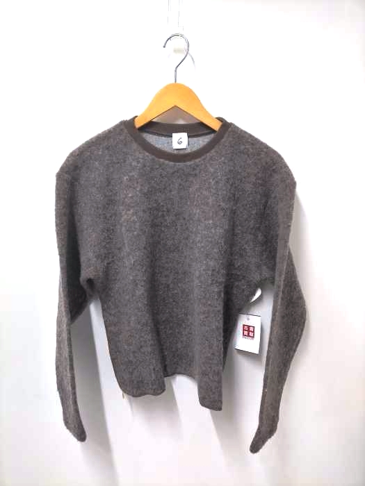 ロクビューティーアンドユースユナイテッドアローズ 6 BEAUTY & YOUTH UNITED ARROWS PILE ZIP PULLOVER レディース 表記無