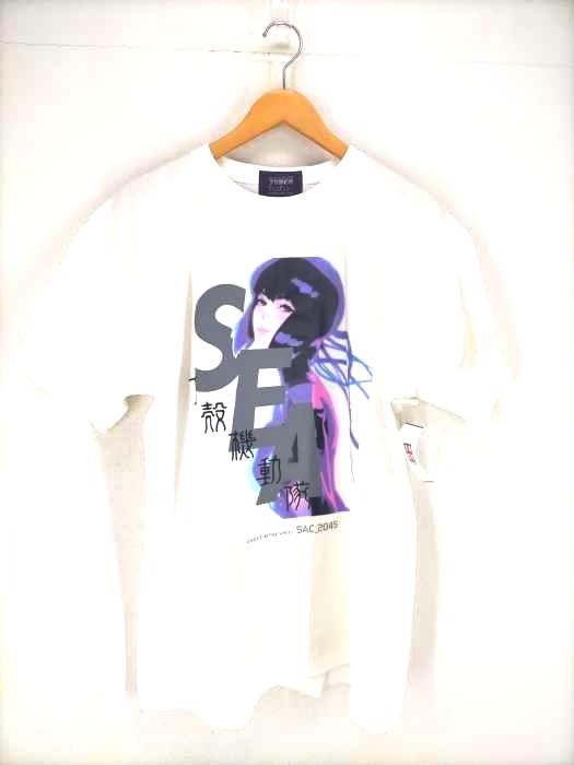 ウィンダンシー WIND AND SEA GHOST IN THE SHELL プリント半袖Tシャツ メンズ JPN：XL