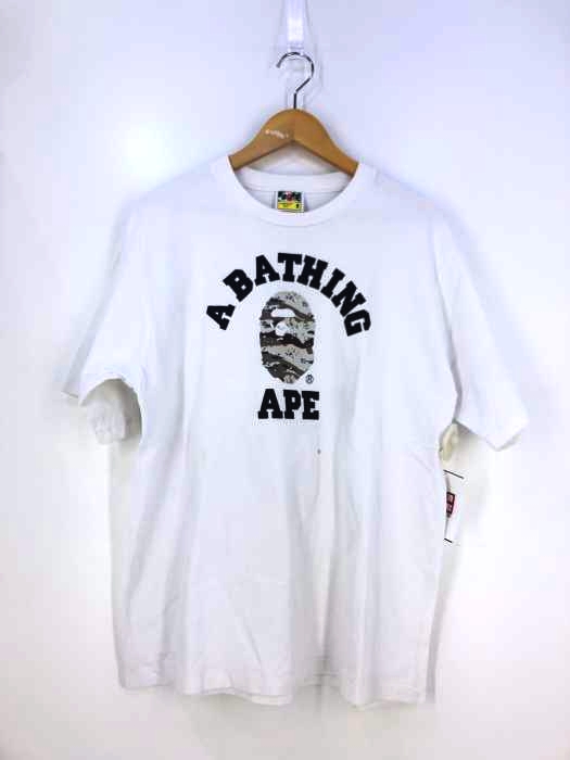 アベイシングエイプ A BATHING APE Desert Camo College Tee メンズ import：M