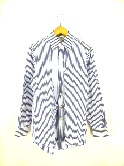 ブルックスブラザーズ BROOKS BROTHERS EXTRA SLIM FIT ボタンダウン ストライプシャツ メンズ 15-33