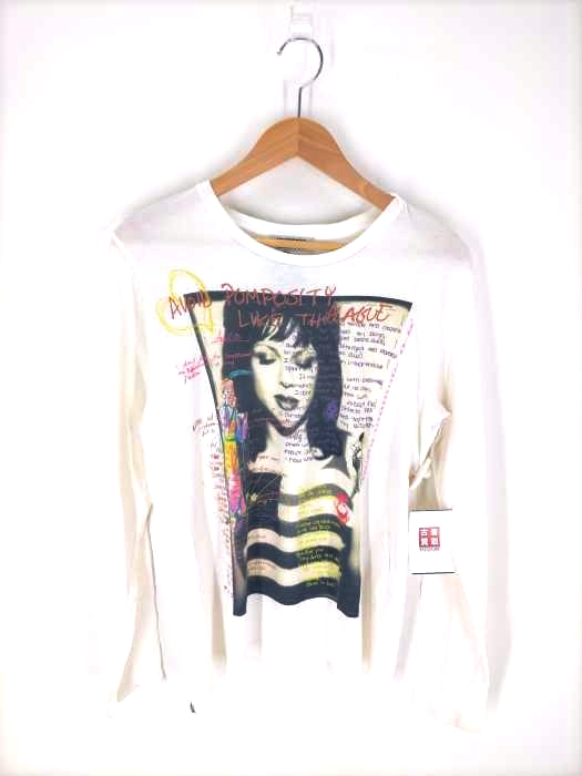 ヒステリックグラマー HYSTERIC GLAMOUR Avoid Pomposity プリントL/S TEE メンズ  M