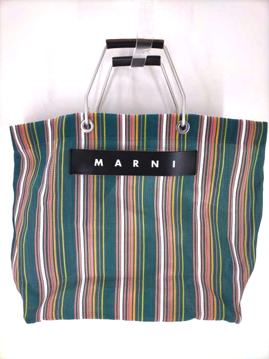 マルニ MARNI フラワーカフェショッピングトートバッグ レディース 表記無