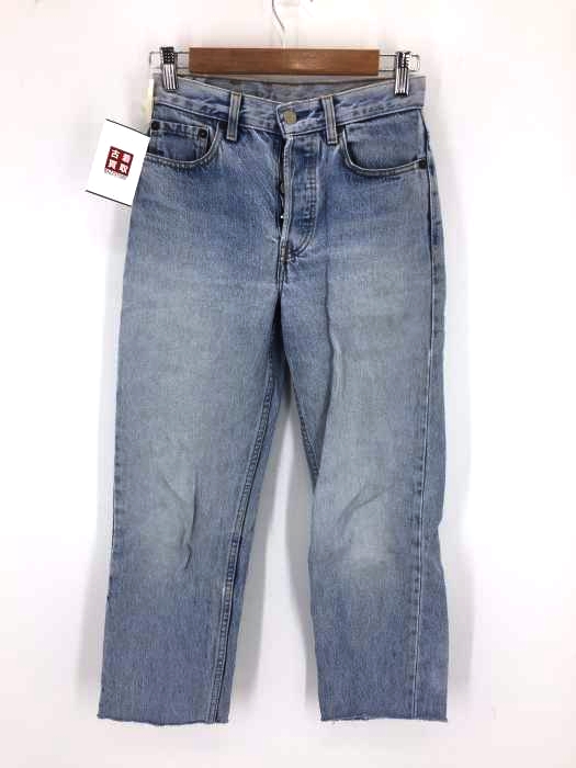 Levis(リーバイス) 501 STUDENT ボタンフライ カットオフデニムパンツ ボタン裏刻印341 レディース  W68 L76