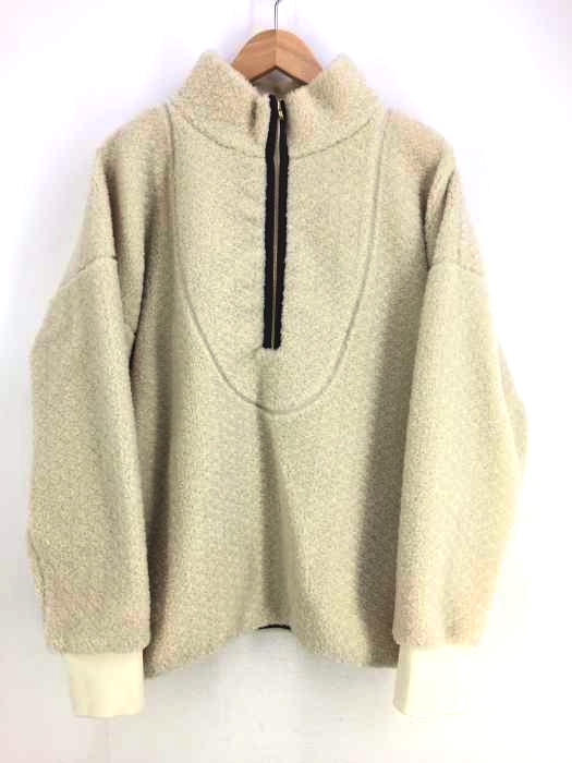 6（ROKU） BEAUTY＆YOUTH UNITED ARROWS(ロクビューティーアンドユースユナイテッドアローズ) BOA HALF ZIP PULLOVER レディース  FREE