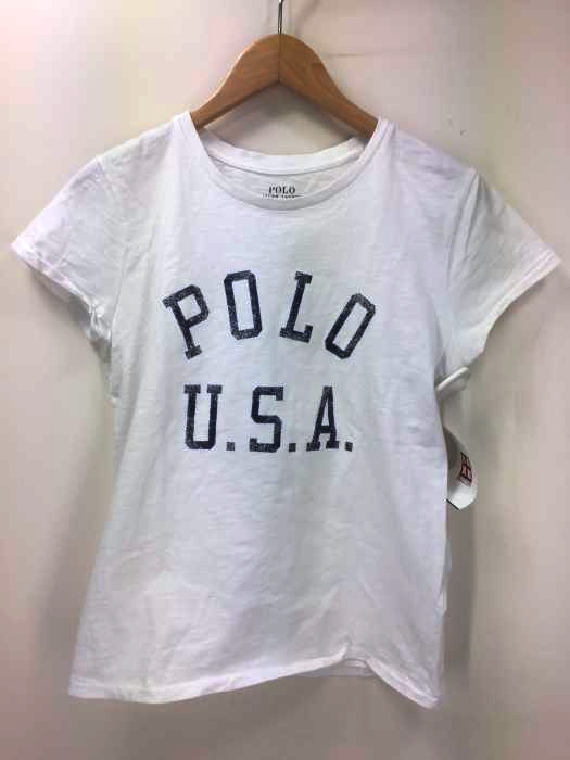 POLO RALPH LAUREN(ポロラルフローレン) プリント クルーネック Tシャツ レディース import：S