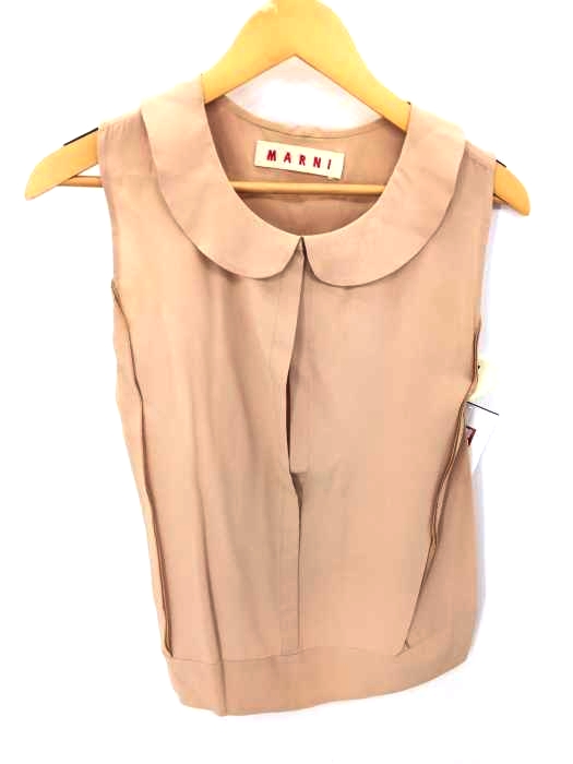 MARNI(マルニ) ラウンドカラーノースリーブブラウス レディース EUR：40