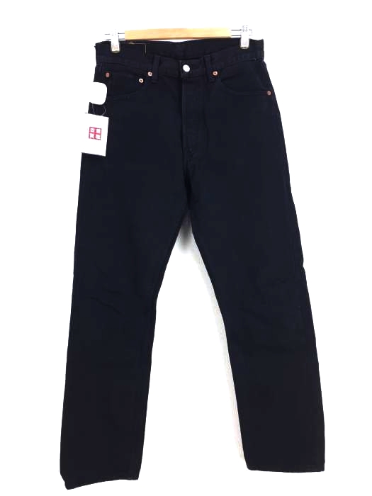 Levi‘s(リーバイス) 501 ボタンフライ黒デニムパンツ ボタン裏247 メンズ  W32 L32