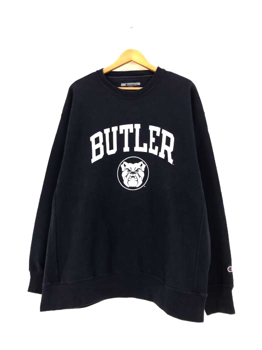 Champion(チャンピオン) 00s MEXICO製 ORIGINAL REVERSE WEAVE BUTLER BULLDOGS CREWNECK SWEATSHIRT メンズ import：XL
