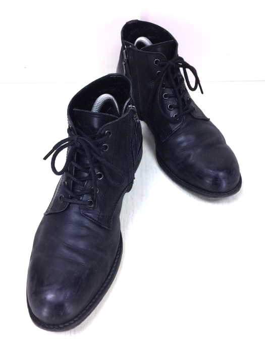 パドローネ PADRONE STUDIOUS SIDE ZIP BOOTS メンズ JPN：40
