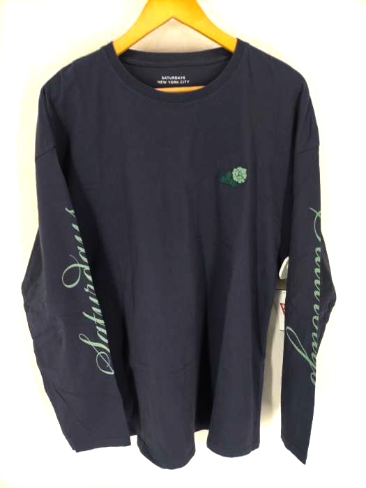Saturdays New York City(サタデーズニューヨークシティ) Rose New LS Tee メンズ JPN：L