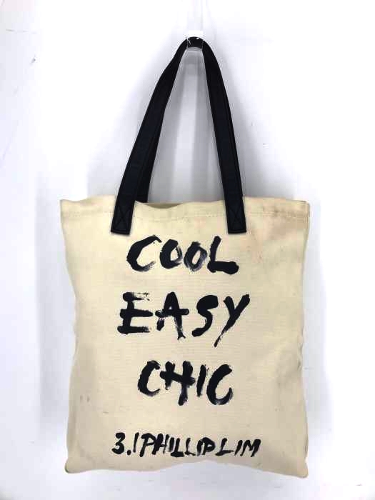 3.1 phillip lim(スリーワンフィリップリム) COOL EASY CHIC キャンバス トートバッグ レディース 表記無