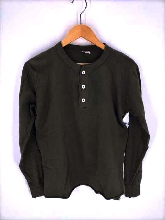Healthknit(ヘルスニット) 製品染め ヘンリーネックカットソー レディース JPN:M