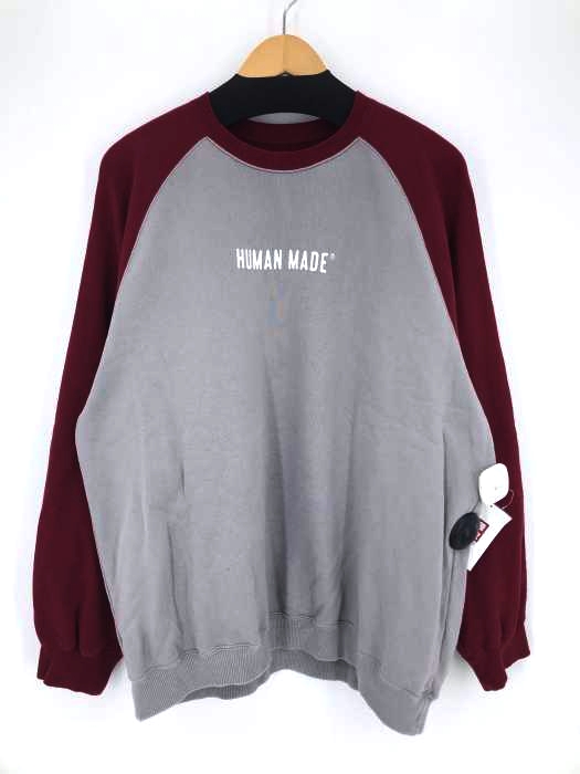 HUMAN MADE(ヒューマンメイド) ラグランスウェット メンズ JPN：XL