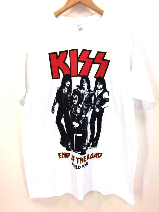 GILDAN KISS END OF THE ROAD WORLD TOUR Tシャツ メンズ import：XL