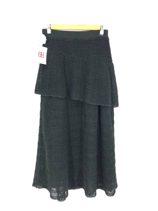 relume JOURNAL STANDARD(レリューム ジャーナルスタンダード) 19SS ポリ/リネン テープヤーン ニットスカート レディース FREE