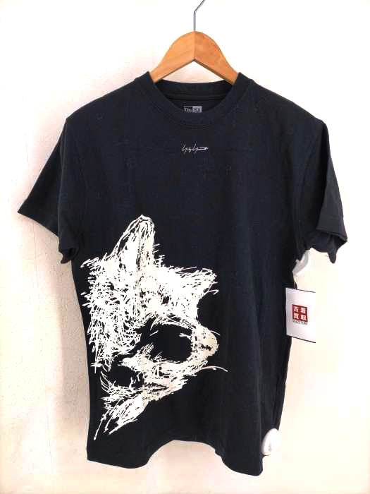 Yohji Yamamoto POUR HOMME(ヨウジヤマモトプールオム) 21SS S/S RIN PRINT COTTON TEE レディース JPN:S