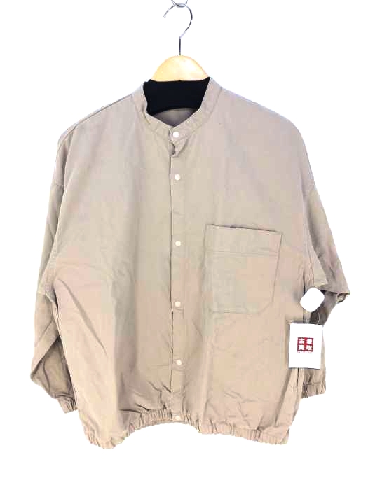 無印良品(ムジルシリョウヒン) スナップボタンシャツブルゾン メンズ  M/L