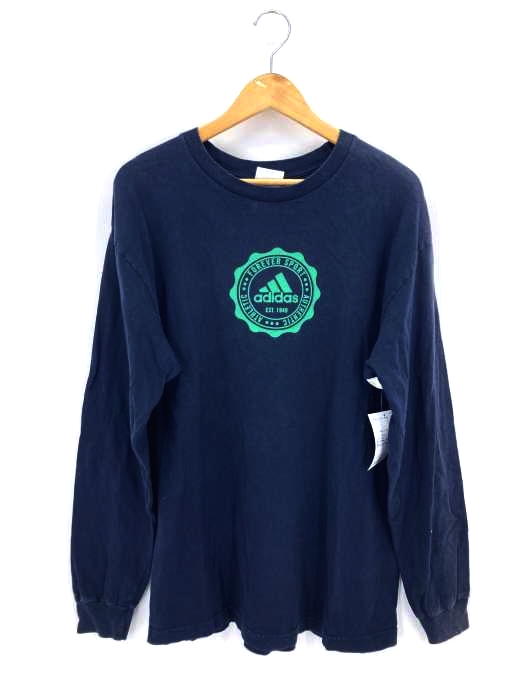 adidas(アディダス) メキシコ製 ロングスリーブTシャツ メンズ import：M
