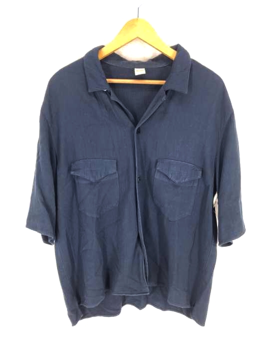 tac:tac(タクタク) ウール混レーヨンオープンカラーシャツ メンズ JPN：M