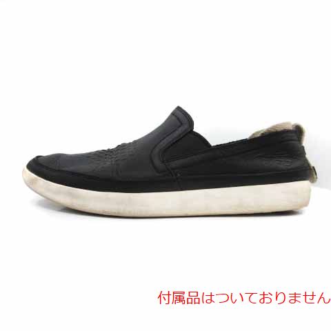 Timberland(ティンバーランド) ローファー レザー シューズ メッシュ 26cm 黒 ブラック /HZ21 メンズ  26cm
