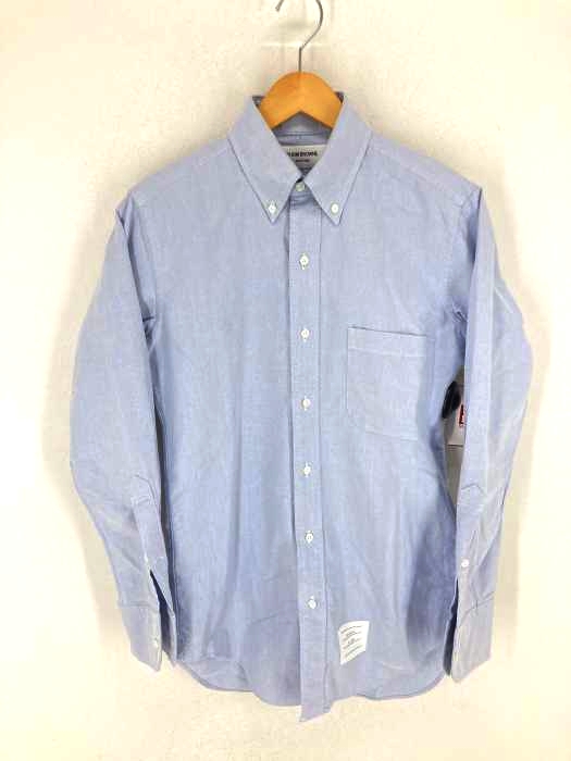 THOM BROWNE(トムブラウン) BLU OXFORD シャツ メンズ  0