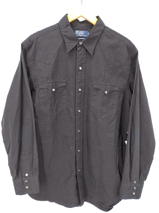 Polo by RALPH LAUREN(ポロバイラルフローレン) WESTERN ウエスタンシャツ メンズ import:L