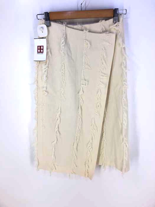 Demi Luxe BEAMS(ビームス) フリンジラップスカート レディース  36
