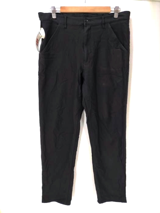 BLACK COMME des GARCONS(ブラックコムデギャルソン) AD2011 製品染め ポリエステル縮絨パンツ メンズ JPN：M