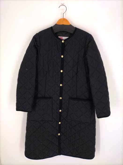 Traditional Weatherwear(トラディショナルウェザーウェア) ARKLEY LONG キルティング ノーカラージャケット レディース  34