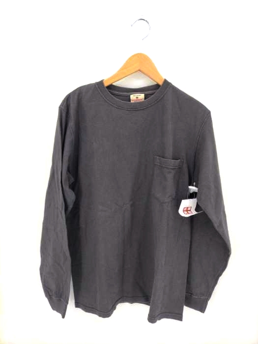 GOODWEAR(グッドウェア) ヘビーオンスクルーネック L/S Tシャツ メンズ  M