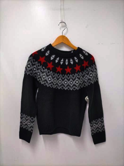 AZUL by moussy(アズールバイマウジー) FAIR ISLE STAR KNIT メンズ  S