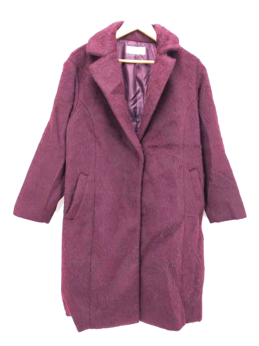 スライ SLY SHAGGY CHECK OVER COAT レディース  1