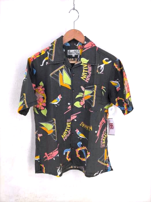 PIKO(ピコ) コットンリネン アロハシャツ メンズ JPN:M